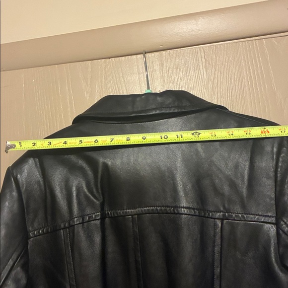 Wilsons Leather Women's Black Long Coat - Picture 7 of 8